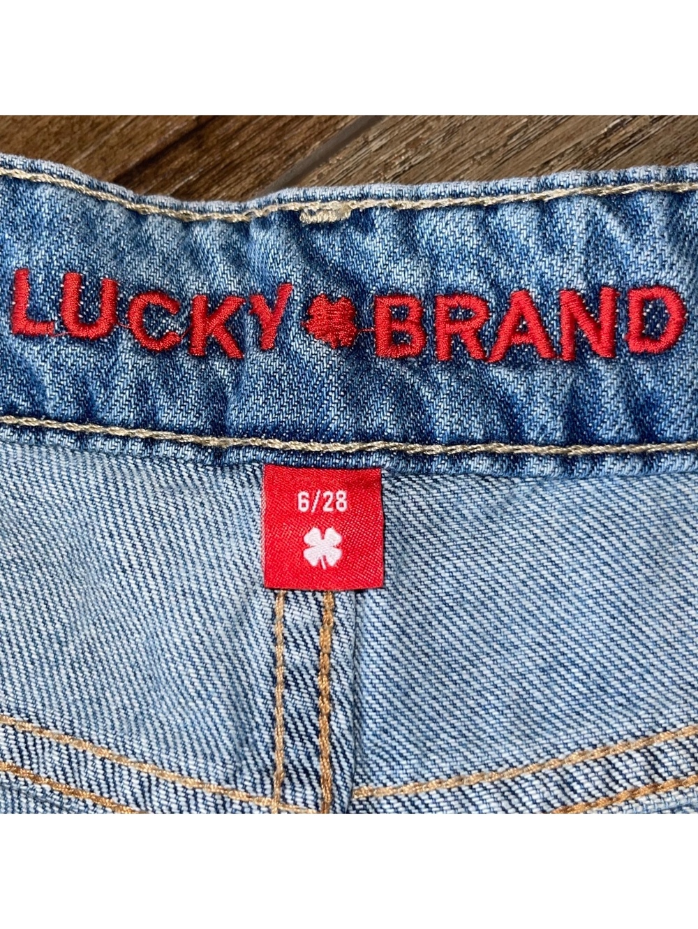 Lucky Brand Palazzo jeans 28 light wash wide leg jeans NWT - Picture 7 of 11